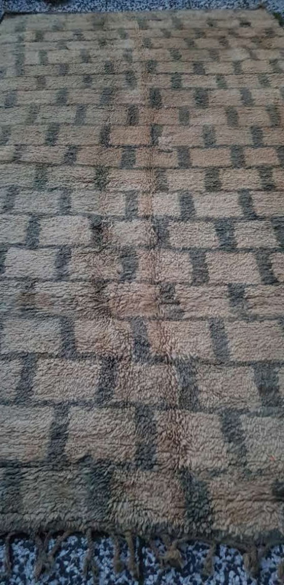 Image 1 of Handgeknoopt Berber kleed wol 330x187cm