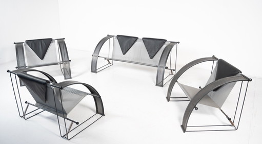 La chaise Quinta dans le style de l'architecte suisse Mario Botta pour le fabricant italien Alias, 1984
