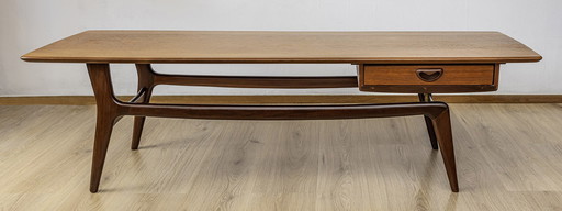 Rare table basse. Louis van Teeffelen, 1960