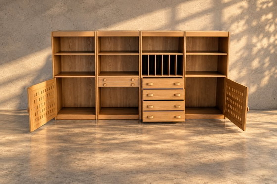 Vintage wall unit | cabinets | 1960s | Danish – Wall cabinet, Wood (photo 8 of 11)