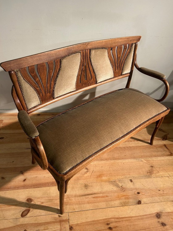 Image 1 of Conjunto de salón Josef & Jacob Kohn Art Nouveau Viena