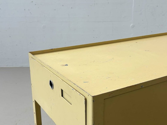 Image 1 of Industrial metal trolley/rolling chest, 1970s