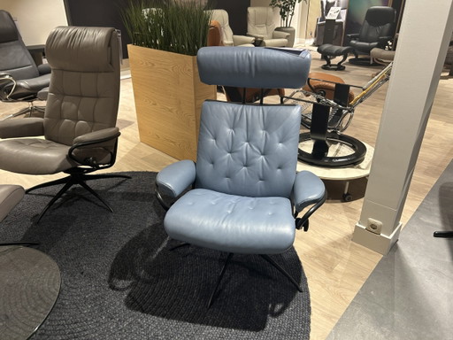 Metro Respaldo Alto M – Stressless, verstelbare relaxstoel
