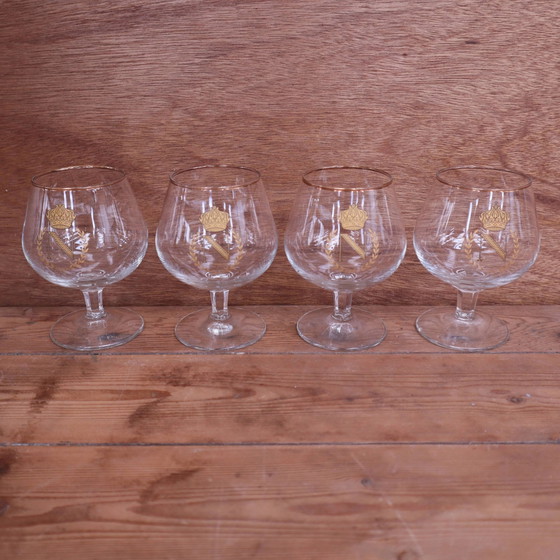 4 grandi bicchieri da Cognac antichi NAPOLEON – Bicchieri e caraffe, Crystal, Glass, Vintage (photo 2 of 7)