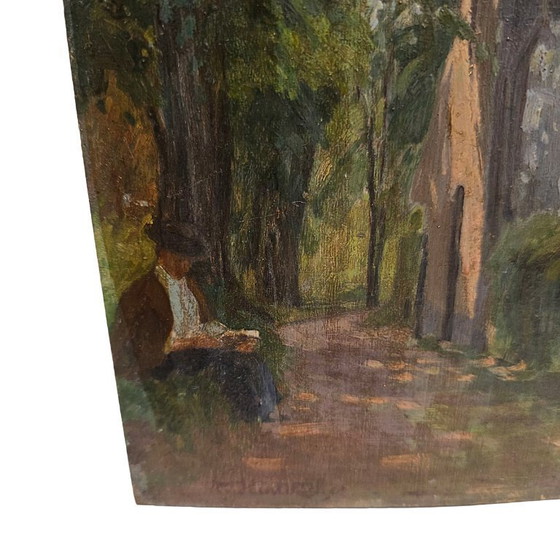 Image 1 of The Hermitage on the Sjaasberg by A. Hinterseher, early 20th century