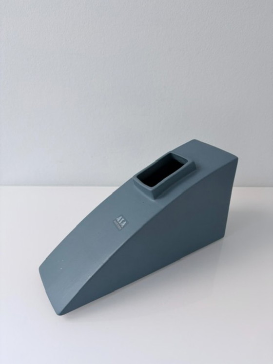 ASA Selection design vase grey-blue Memphis style – Ceramic (photo 2 of 12)