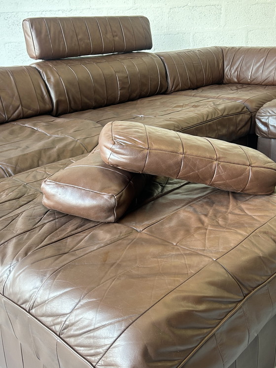 Image 1 of De Sede DS88 vintage leren set