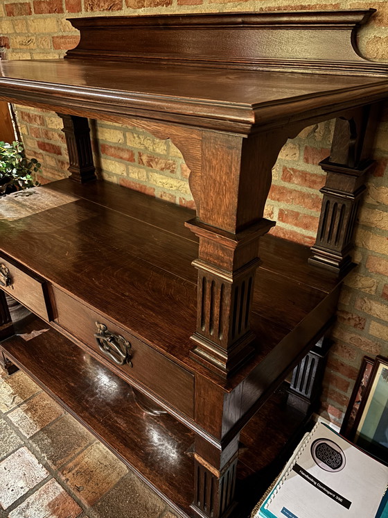 Image 1 of Antique Dresser Side Table
