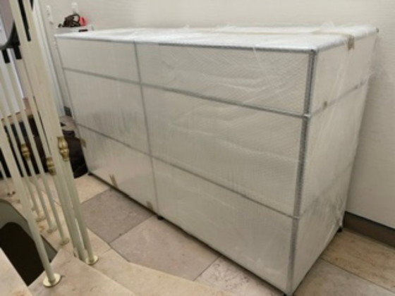 Image 1 of USM Haller dressoir in puur wit | Nieuw gekocht in 2024 | Originele factuur beschikbaar