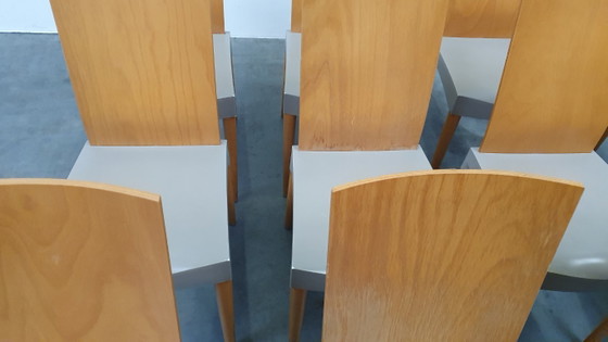 Image 1 of 12 chaises Miss Trip, design Philippe Starck Kartell, 1996, Italie