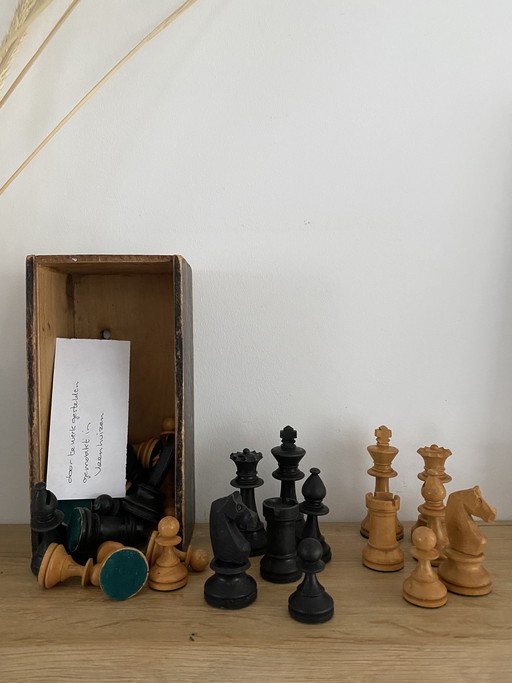 Vintage-Schachfiguren – ein echter Hingucker