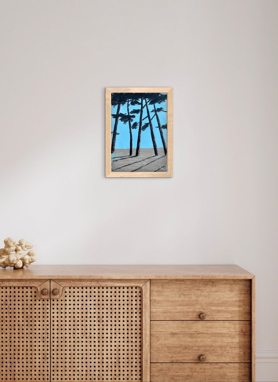 Acrylic ink on A4 paper, framed – Paintings & Drawings (photo 2 of 7)
