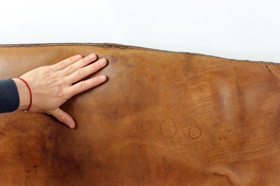 Image 1 of Tapis de gymnastique vintage en cuir de Tchécoslovaquie, années 1930