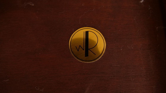 Image 1 of Vintage boekenplank in palissander | wandplank | Walter Wirz voor Wilhem Renz | 240 cm