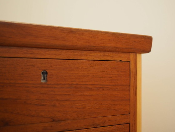 Image 1 of Scrivania in teak, design danese, anni '70, prodotta in Danimarca
