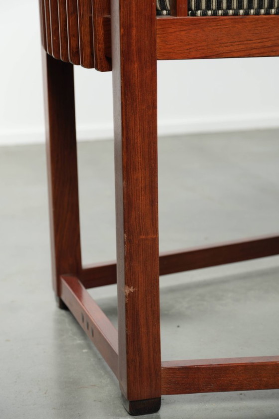 Image 1 of 4 x Fabric Schuitema designer dining chair with armrests from the Decoforma series