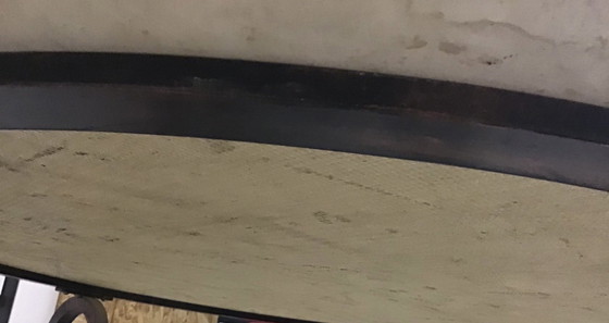 Image 1 of Table en marbre et en fer