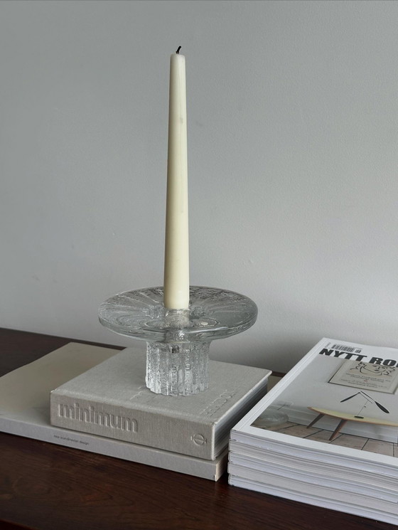 Image 1 of Iittala Bolero kandelaar vintage Timo Sarpaneva 70’s Finland 