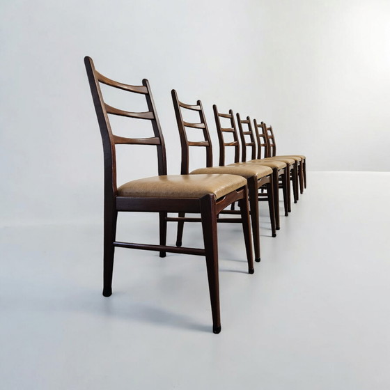 Image 1 of Louis can Teeffelen – Sedie da pranzo "Kopenhagen" (Wébé, 1950, olandese)