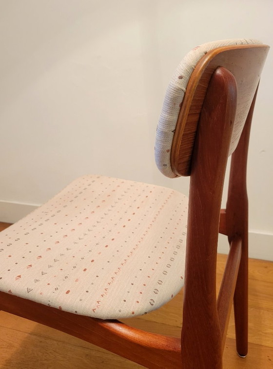 Image 1 of Set di 4 sedie di B. Rasmussen per Thorsø Møbelfabrik