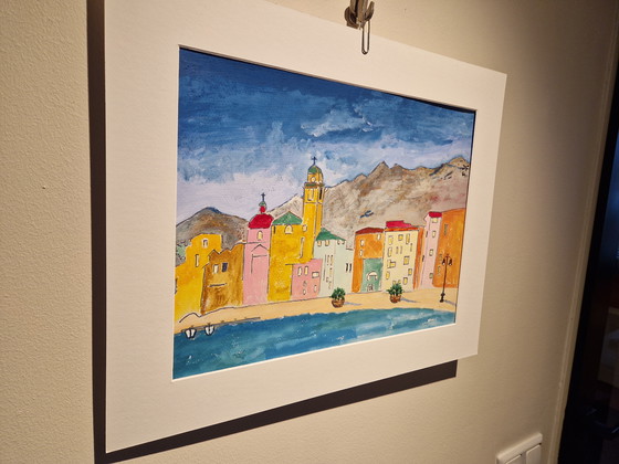 Image 1 of Pintura de acuarela Portofino