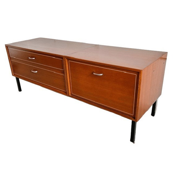 Image 1 of Vintage Deens design Kempkes lowboard tv kast 1960's