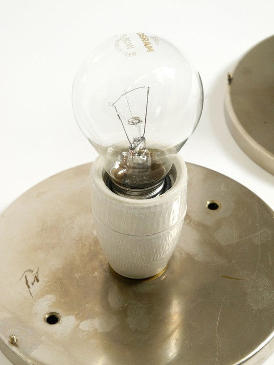 Image 1 of Dos hermosas lámparas de techo o de pared de estilo Art Nouveau Secesión de Koloman Moser para Wiener Werkstätten de WOKA