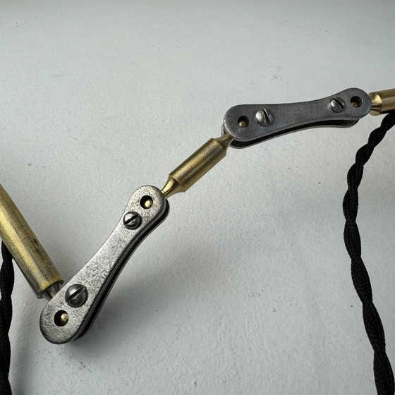 Image 1 of COPPIA DI APPLIQUE ANTICHE DA LABORATORIO "BEUNZA"