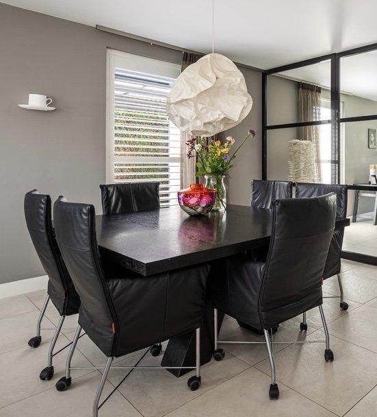 Image 1 of Tavolo Birdman Metro in rovere nero (riunione?)