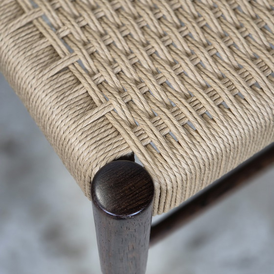 Image 1 of H.W. Klein, Bramin sillas danesas de cuerda de papel de los años 60