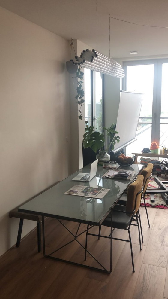 Image 1 of Table d'appoint Niels gammelgaard , table de salle à manger en verre