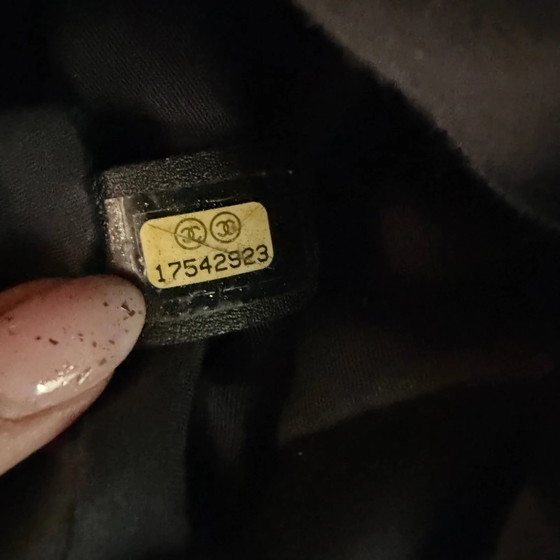 Chanel mini Mochila plateada metálica – Cristal, Modern (photo 13 of 15)