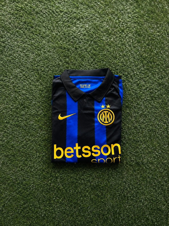 ⚫🔵 Maillot Inter 2026/27 – Domicile – Taille M – Photographies, Cotton (photo 3 of 5)