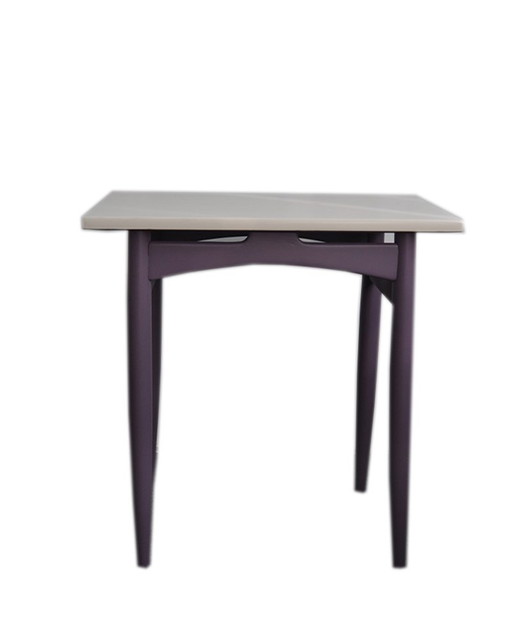 Geschilderde bijzettafel in de stijl van Thonet, jaren 40