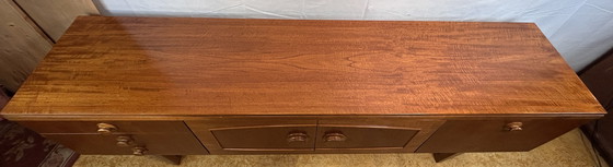 Image 1 of Mid-Century Retro Vintage Teak Sideboard by Beautility – 1960 Stylish & Functional | Cocktail Cabinet | British Craftsmanship