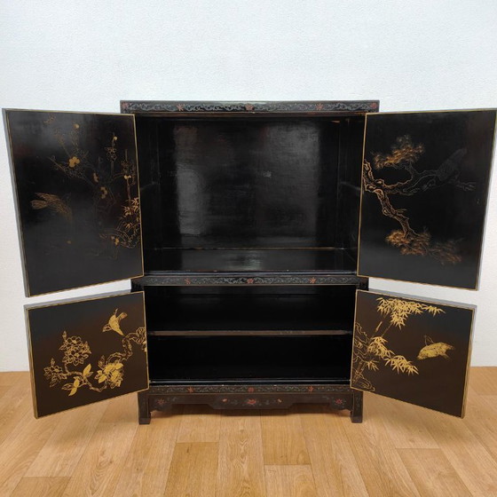 armoire nuptiale chinoise vintage, armoire à porcelaine, armoire buffet. Style chinois Japandi – Vaisseliers (photo 3 of 15)