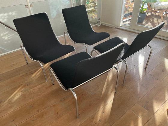 Image 1 of 4x sedie a sdraio Kho Liang Le 703 per Stabin-Bennis