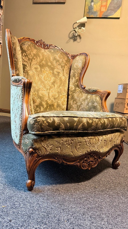 Louis XV 1-zit fauteuil