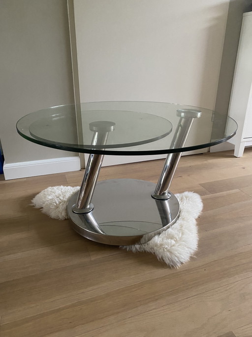 Table pivotante en verre Signet de Kesterport Design