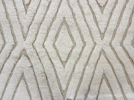 Image 1 of Grande tappeto Beni Ouarain – Realizzato a mano – 297 cm x 199 cm