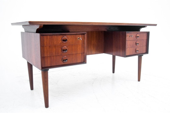 Image 1 of Teak Desk, Denmark, 1960s