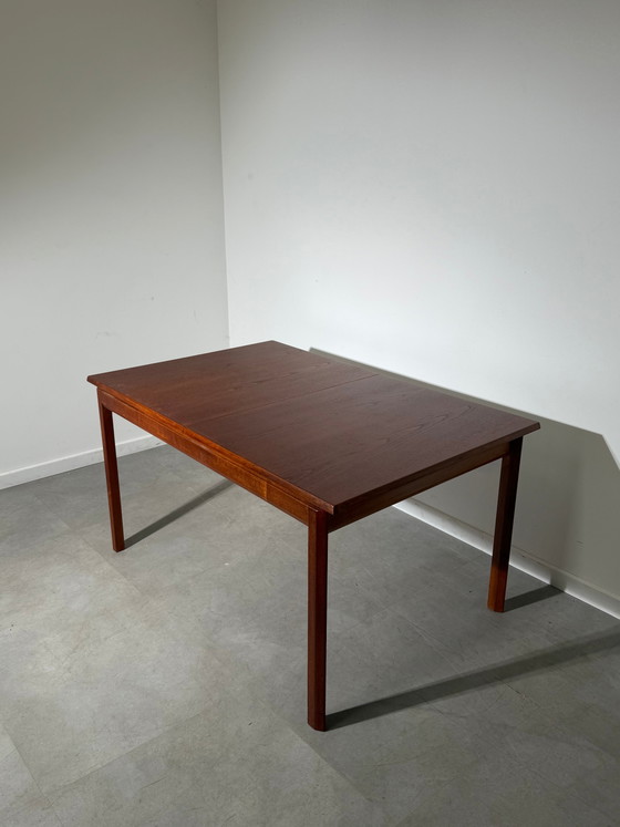 White & Newton Extendable Teak Dining Table – British Mid-Century Modern, 1960s (photo 5 of 5)