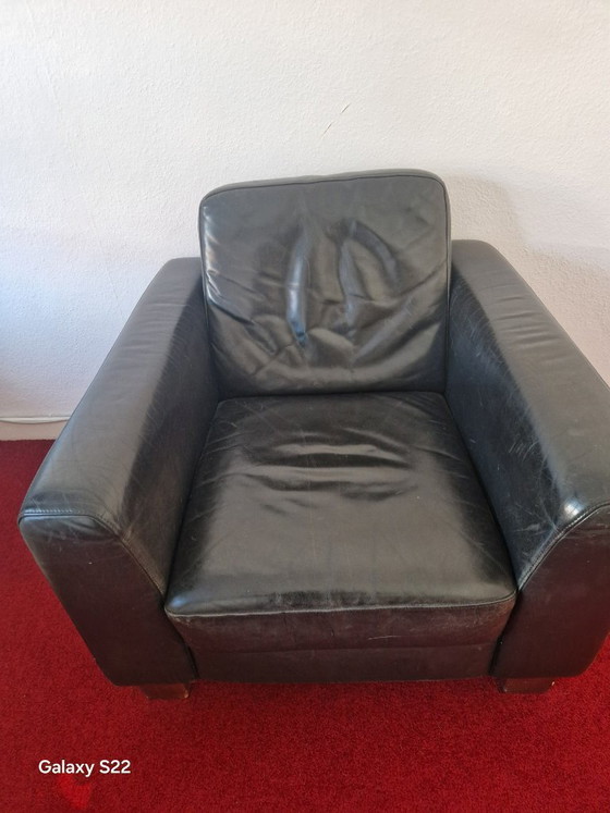 Image 1 of 2 poltrone in pelle TARA