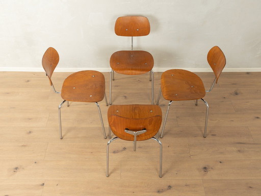 Chaises SE 68, Egon Eiermann, années 1950, vintage