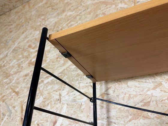 Jaren 60 70 Essen Wandrek Wall Unit Van WHB Duitsland Mid Century – Metal, Wood (photo 9 of 18)