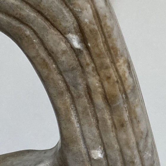 Image 1 of Sculpted stone head in pre-Columbian style, 20th century work