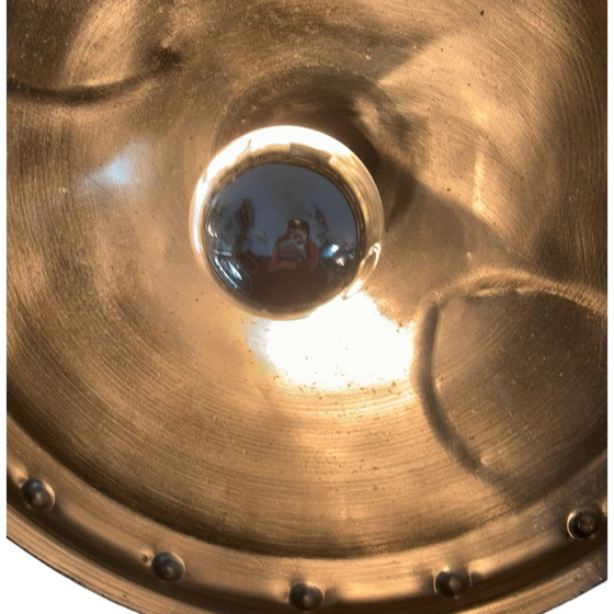 Image 1 of Kare Design - Lampada a sospensione modello &#39;Viking&#39; - Lampada da soffitto a forma di elmo, marcata e con rosone incluso