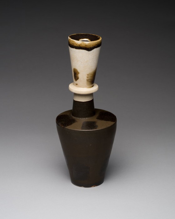 Image 1 of Friedhelm Tschentscher – Rare Studio Pottery Vase, Kassel, Allemagne, vers les années 1960 Kasseler Schule Prof. Walter Popp