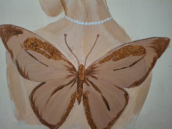 Image 1 of Acrylic painting Butterfly Soul
