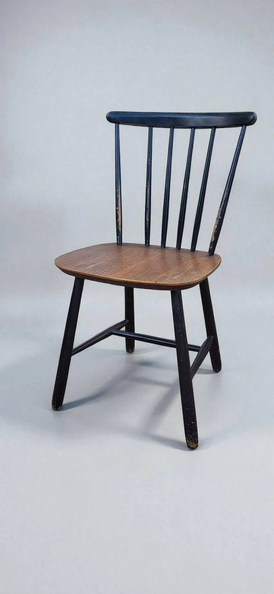 Sedia scandinava Pastoe, anni '50 – Sedie da pranzo, Wood, Scandinavian (photo 2 of 8)
